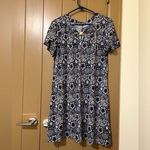 Blue short dress, 👗size large